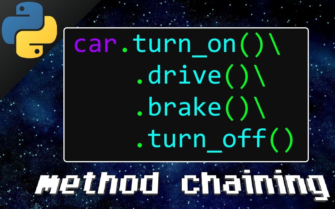 45Python方法链【中文字幕】哔哩哔哩bilibili