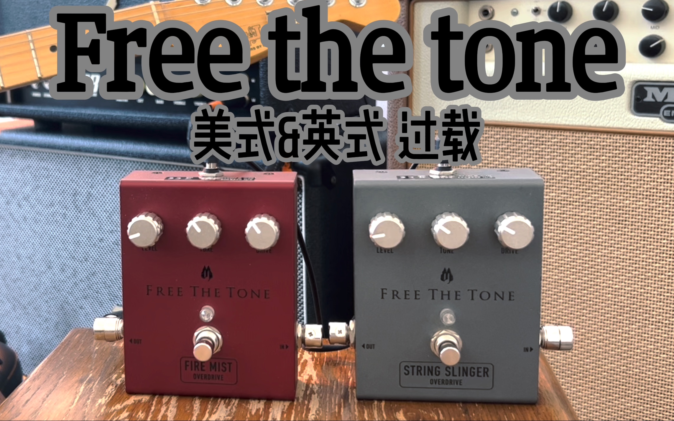 [图]可能是我心目中最好的两款日产过载，Free the tone FM-1V & SS-1V 一个英伦一个dumble