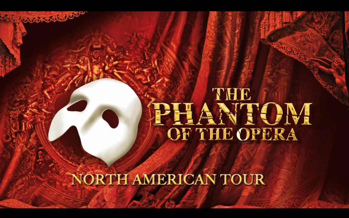 【音乐剧】the phantom of the opera us tour 2013   hd trailer