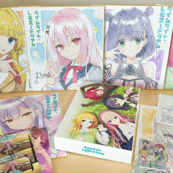 ライムライト・レモネードジャム 隠杏珠 アクリルフィギュア ゆず