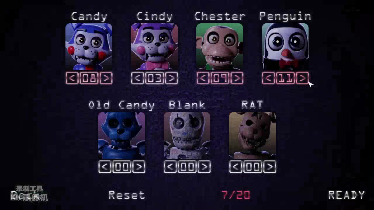 【末影之殇】Five Nights At Candy's Remastered 暗夜猫结局哔哩哔哩bilibili