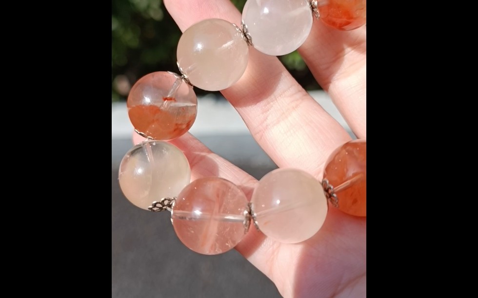 阳光下的半盆果冻体兔毛水晶!(*^ω^*)