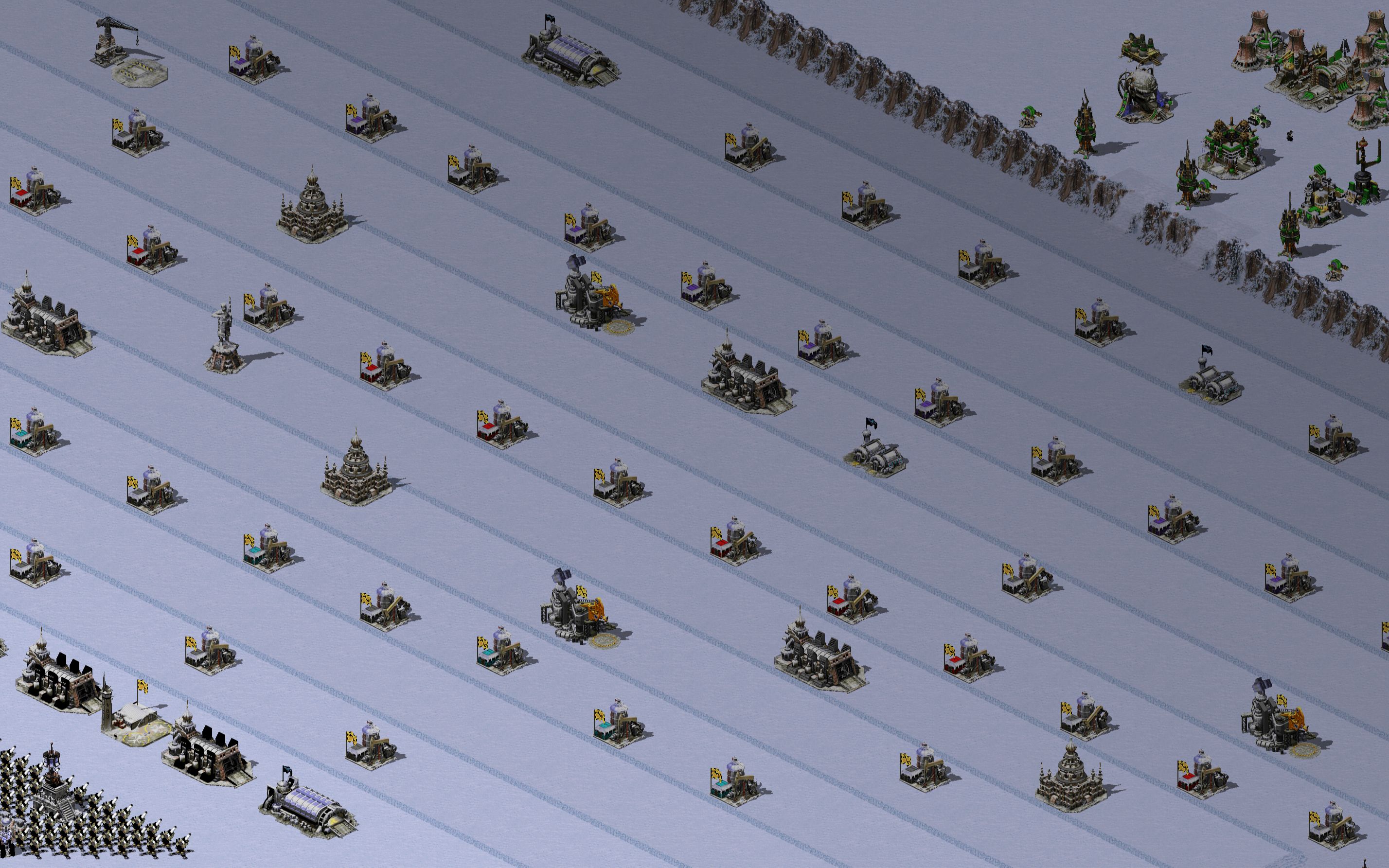 【红色警戒】用尤里的部队打挑战24关战役——盟军第一关