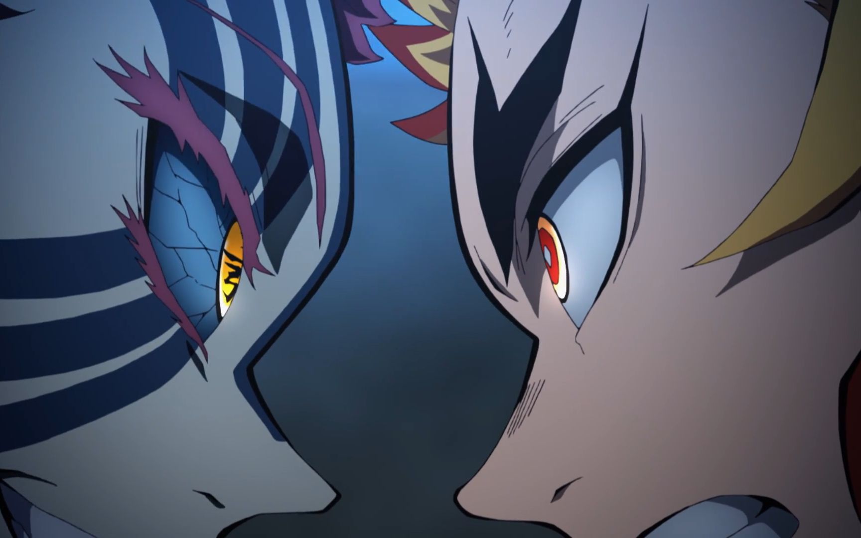 上弦叁vs炎柱杏寿郎