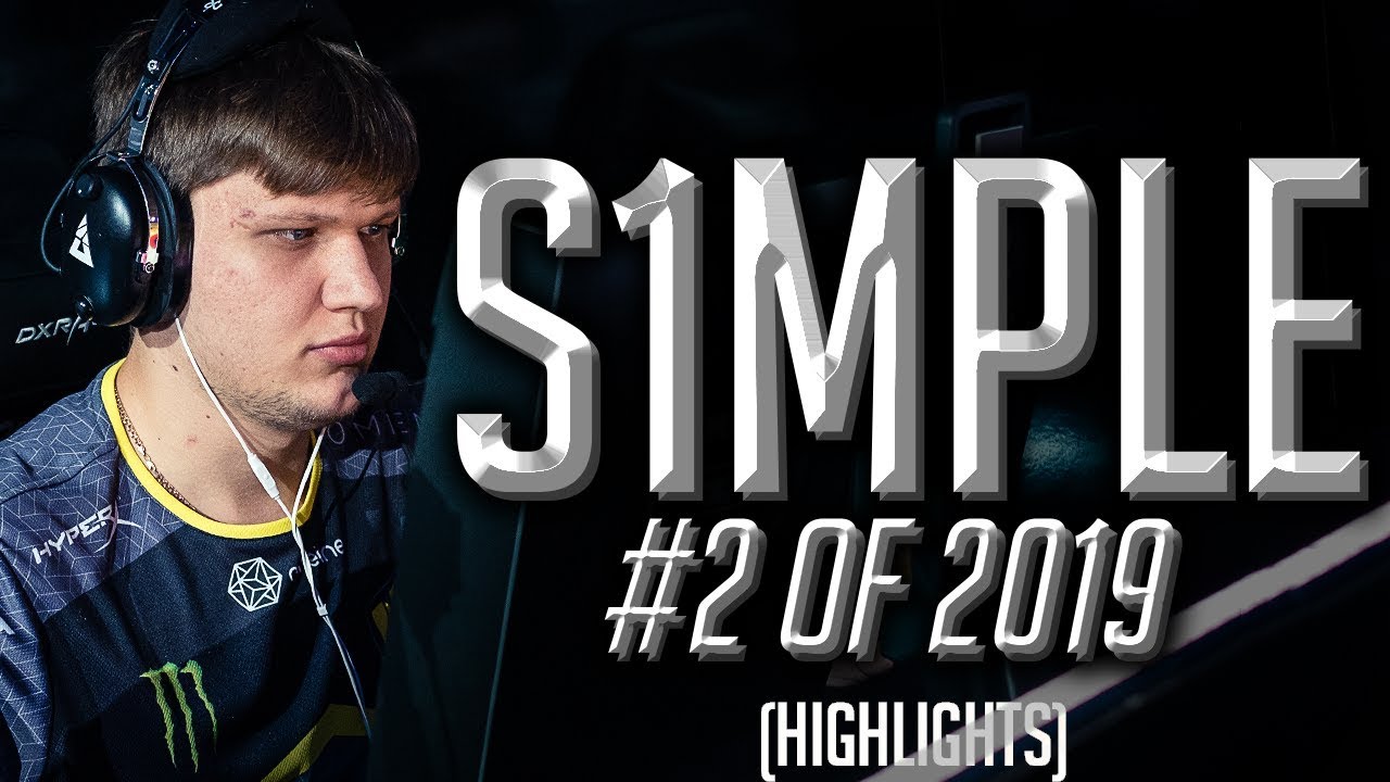 【csgo】s1mple -hltv 2019年度第二名