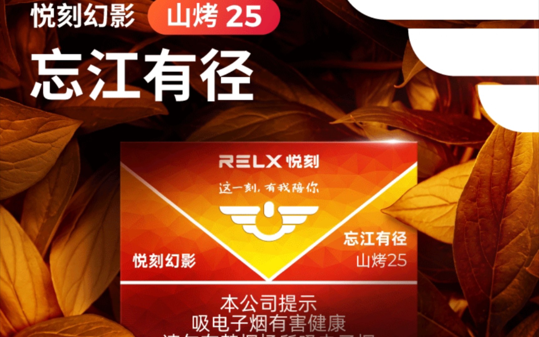 RELX悦刻 新国标口味评测「忘江有径山烤25」「森林复兴山烤53」哔哩哔哩bilibili