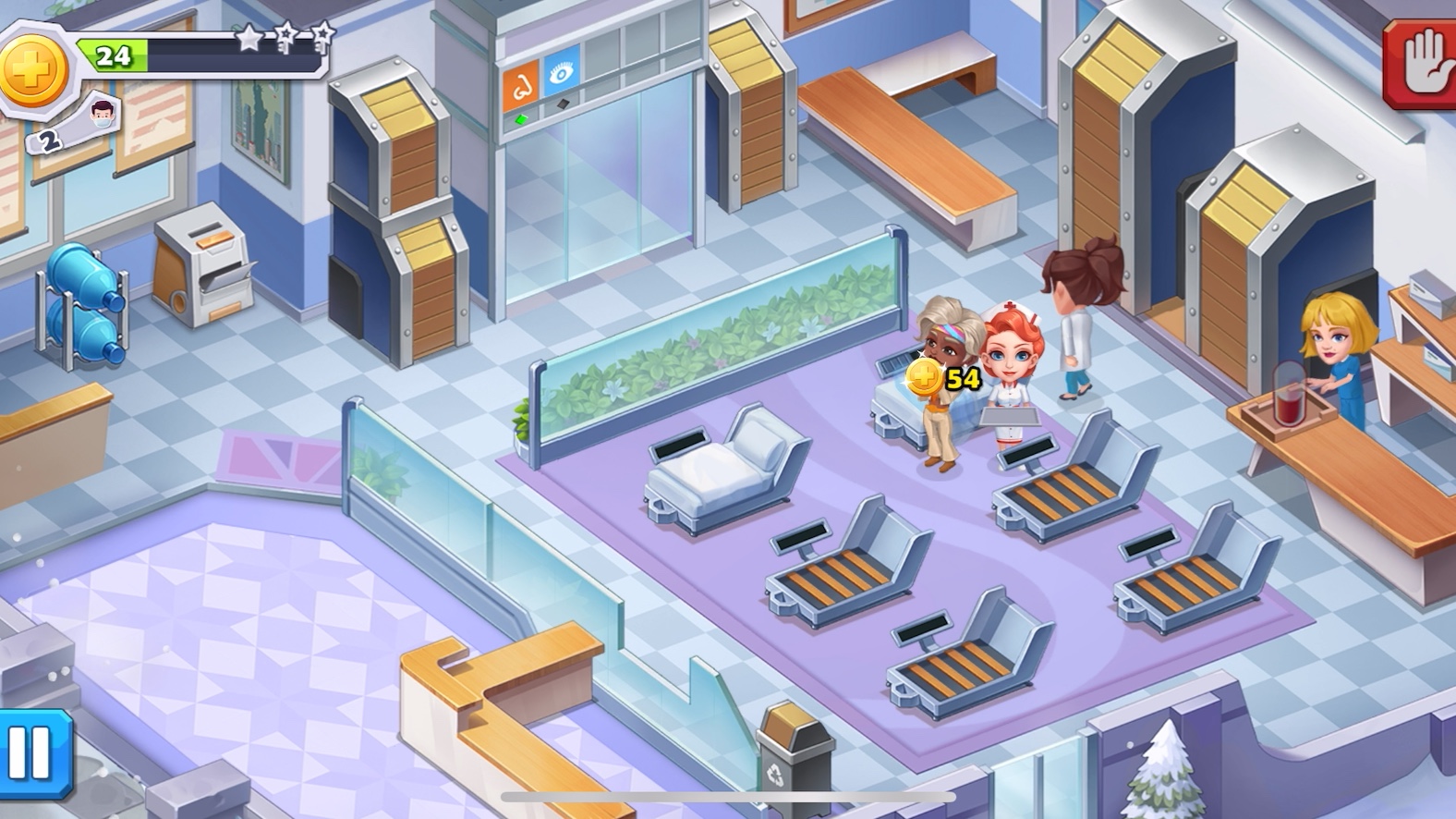 clinic mania 关卡1