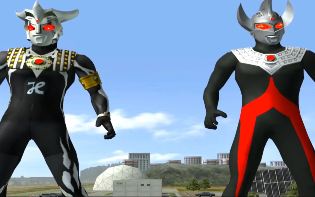 奥特曼格斗进化:暗黑雷欧和泰罗奥特曼两兄弟,大战雷德王!