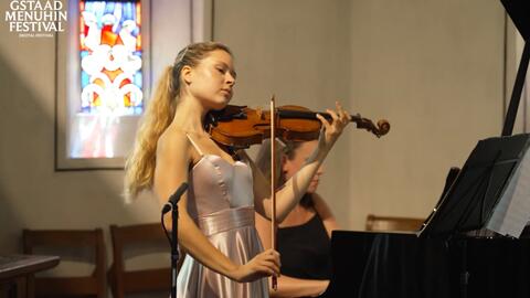 Anna Schultz & 圣桑-d小调第一小提琴奏鸣曲｜Camille Saint-Saëns 