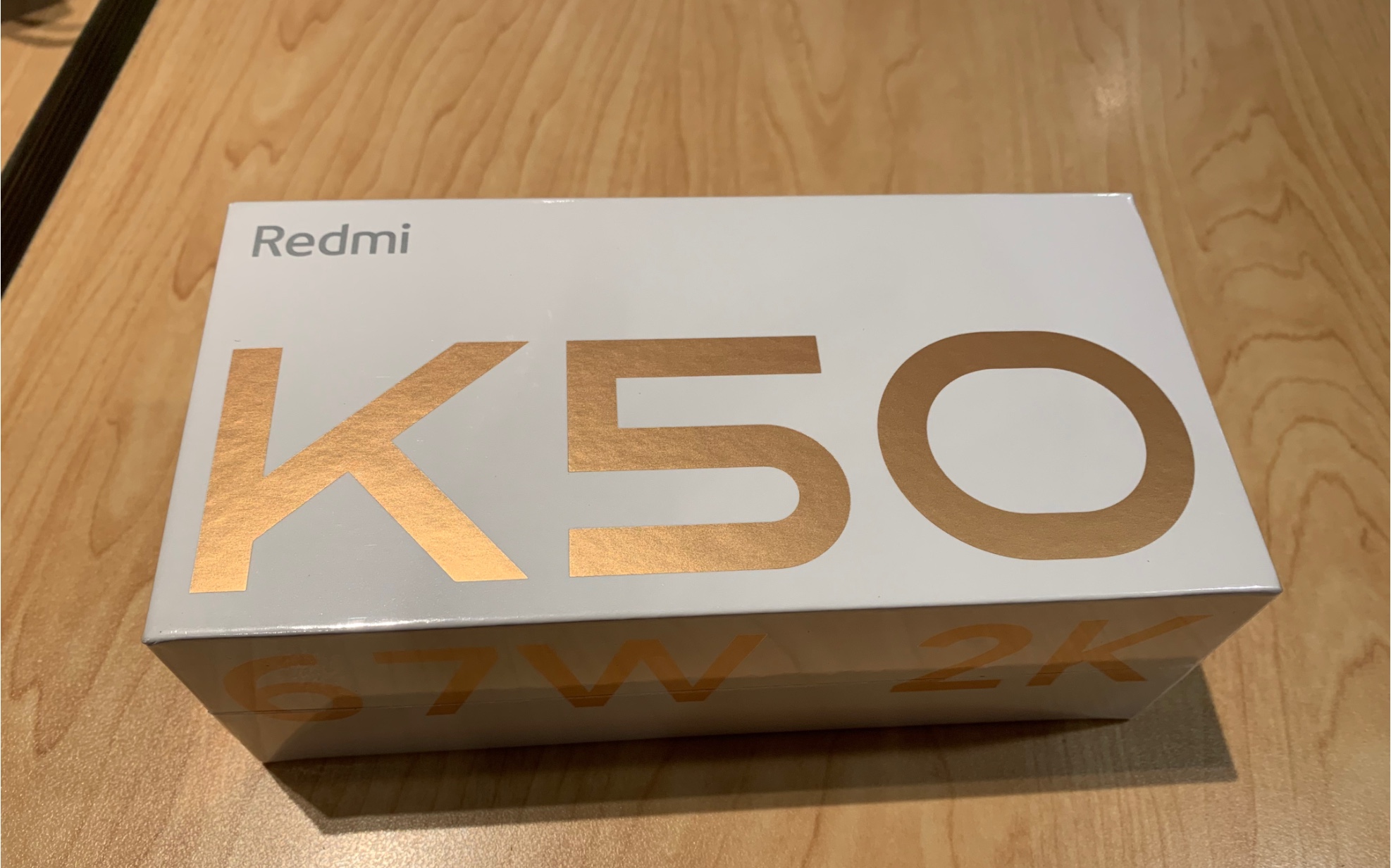 活动作品红米k50开箱