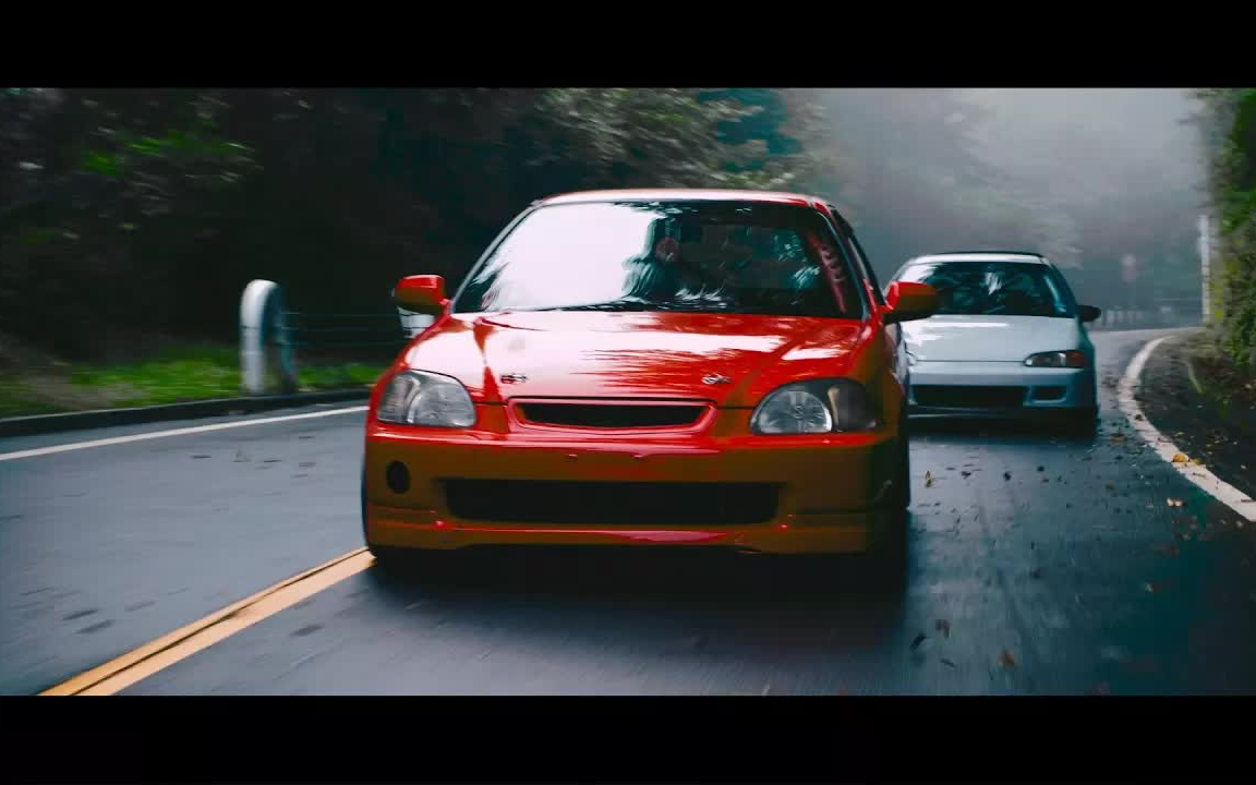 honda civic ek4 & eg4 touge 峠  unripe6415 japan.