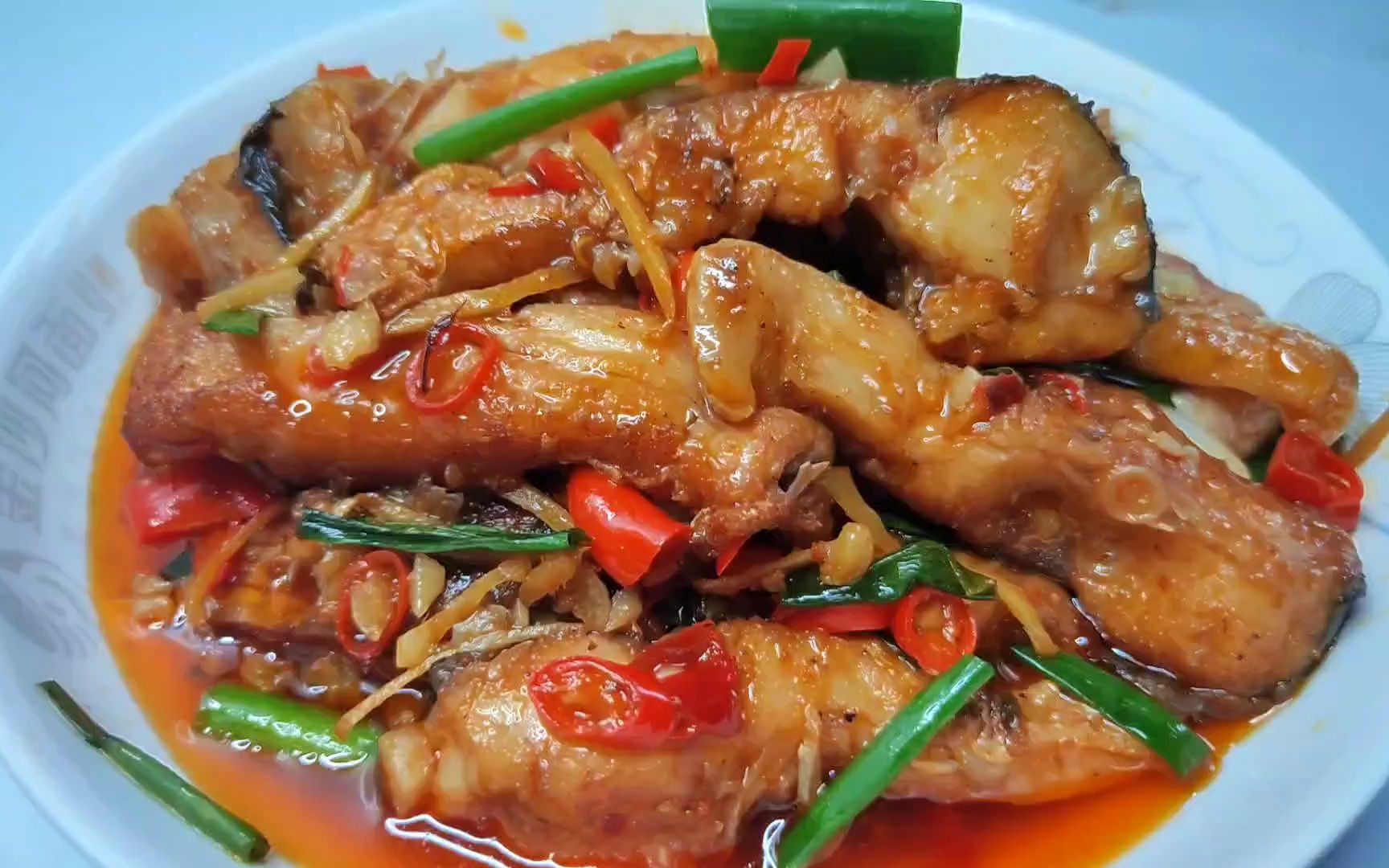 红烧鱼块家常菜,像我这样做好吃又入味