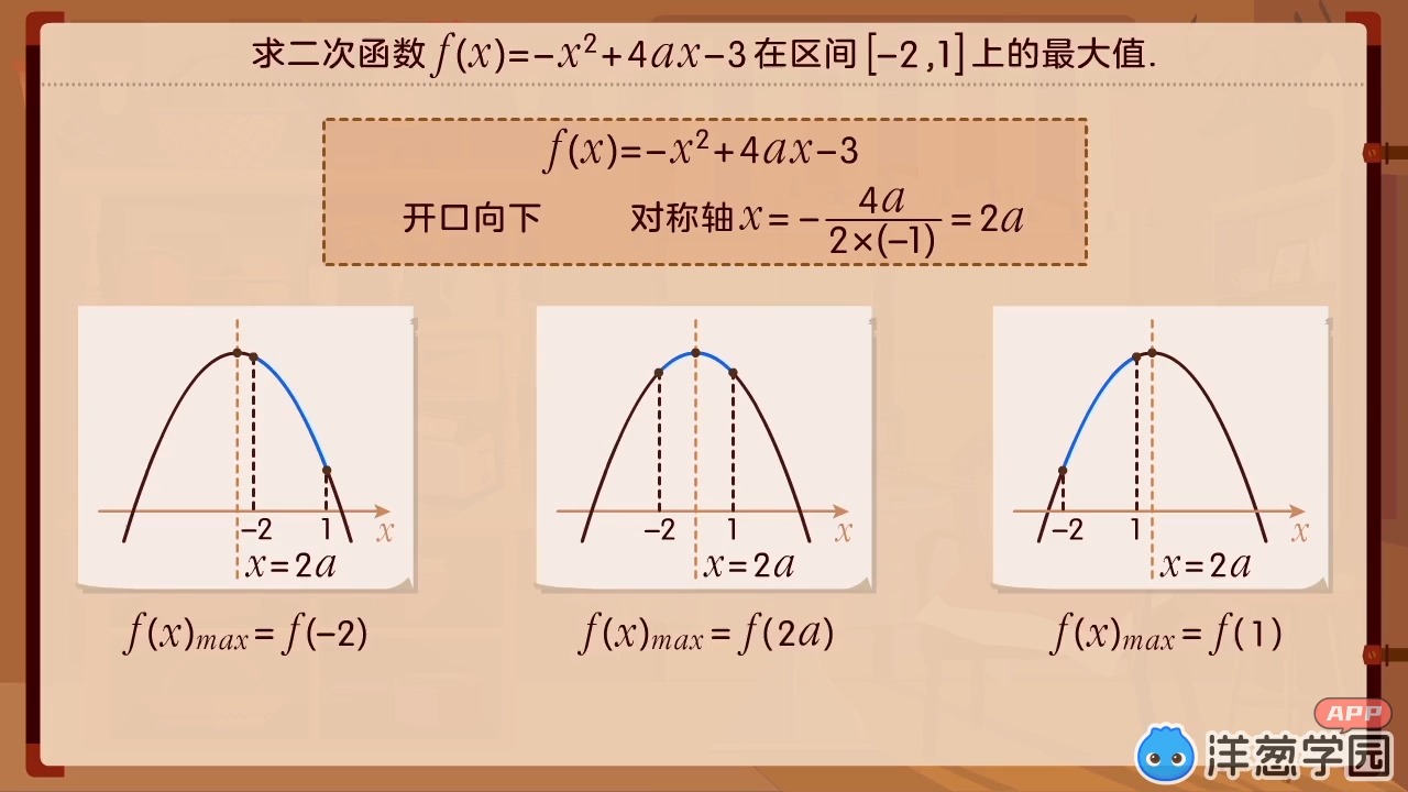 90 求二次函数的区间最值-基本方法