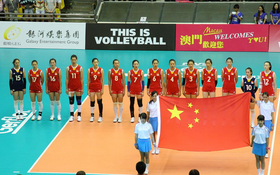 【中国女排】2014女排大奖赛中国澳门站 中国:塞尔维亚