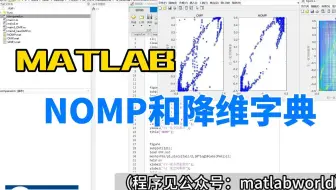 基于NOMP和降维字典的杂波空时功率谱稀疏恢复算法matlab仿真