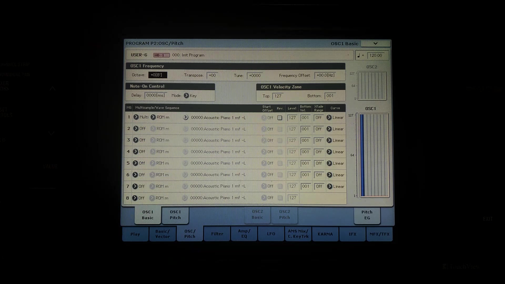 Korg Kronos 教学  3. HD1 采样回放合成音色引擎哔哩哔哩bilibili