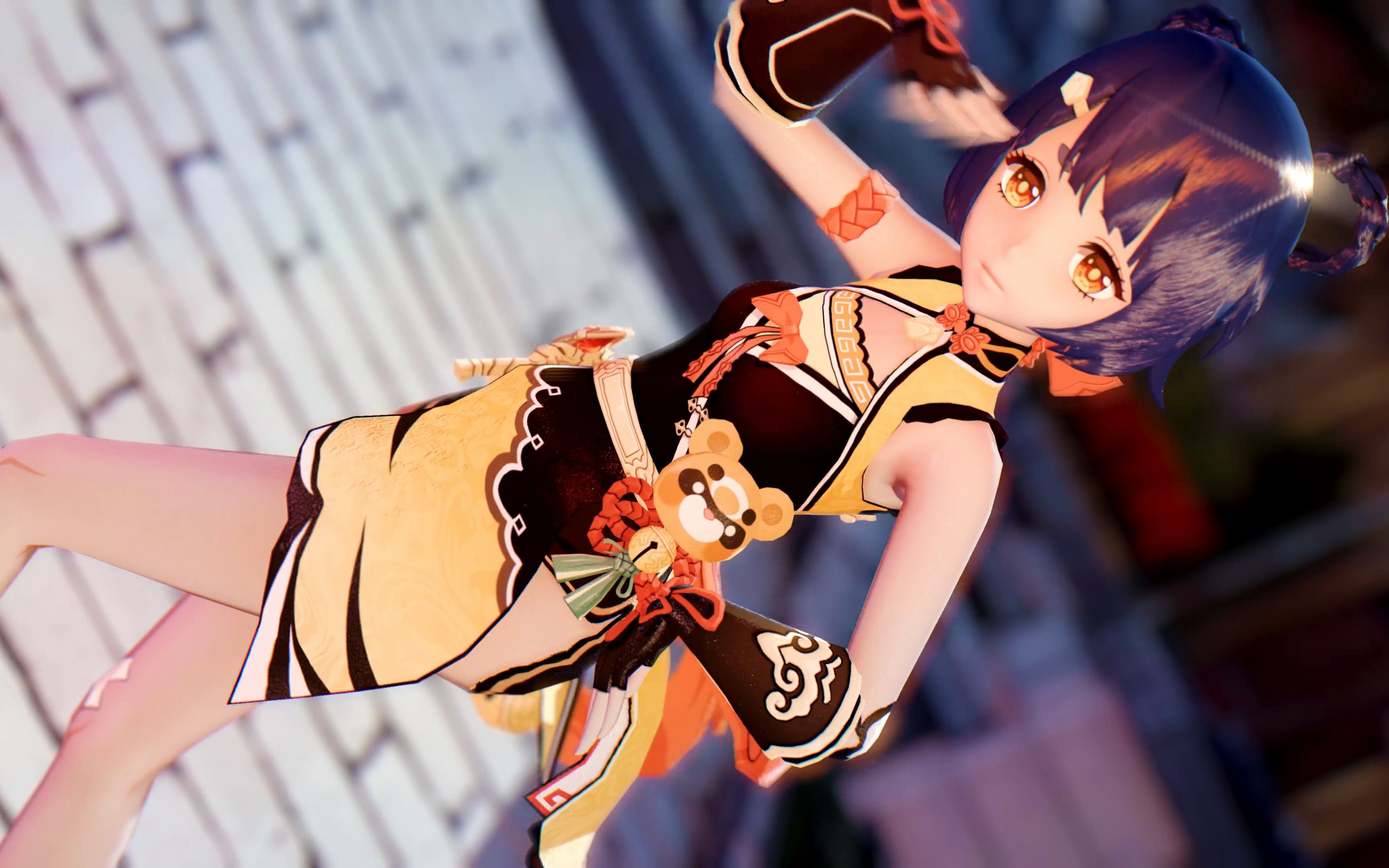 【香菱|4k|mmd】进来吃碗热乎乎的包子吧!