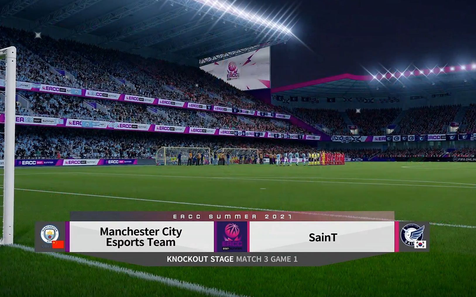 2021EACC夏季赛淘汰赛 Manchester City Esports Team VS SainT