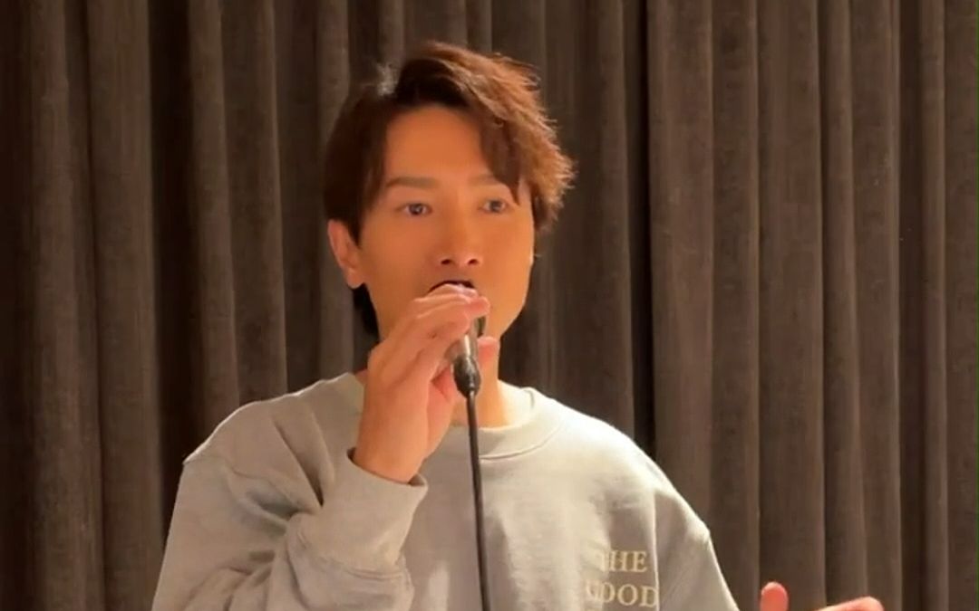 陈柏宇"毕竟那段如沐春风,早刻进百年长的信"-cover《木纹》(ig live)