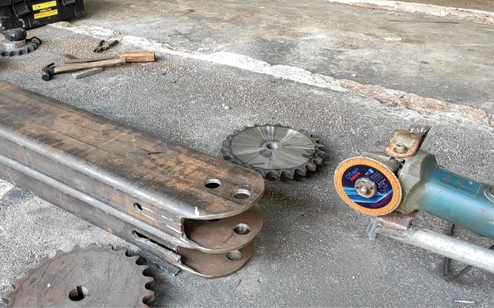 自制挖掘机之履带导向轮