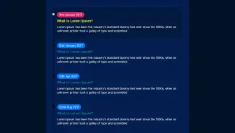 HTML&CSS入门实战(10)-酷炫时间线版面设计
