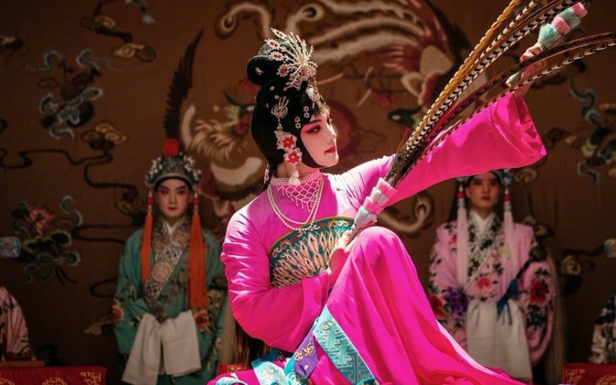 卡点狂魔女装大佬尹正盛唐夜唱梨园魁首商细蕊赵飞燕作玄女舞他人莫可