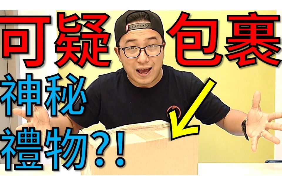 Anson爱开箱》可疑包裹!?Anson竟然收到...神秘圣诞礼物!?哔哩哔哩bilibili