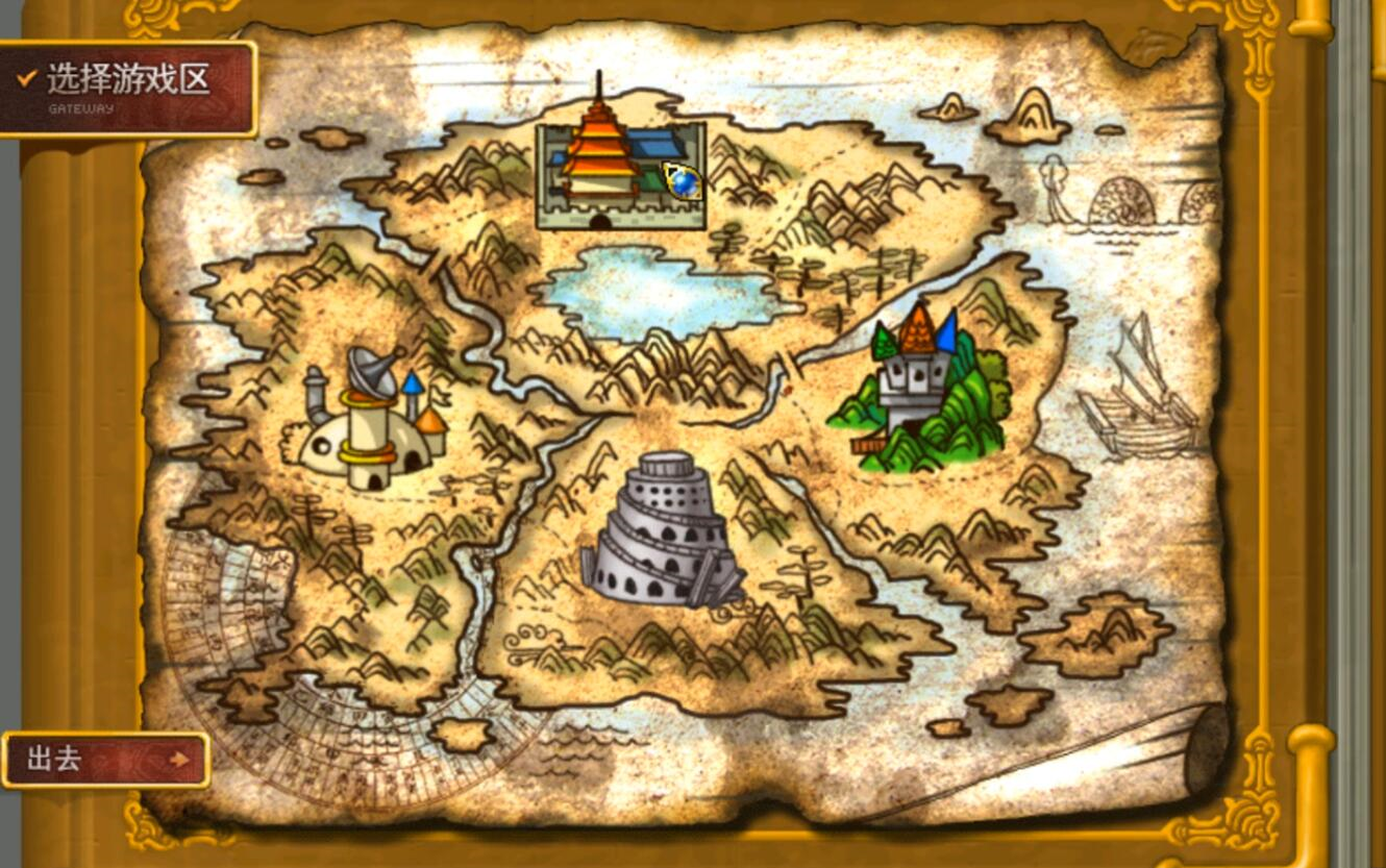 冒险岛3地图图片