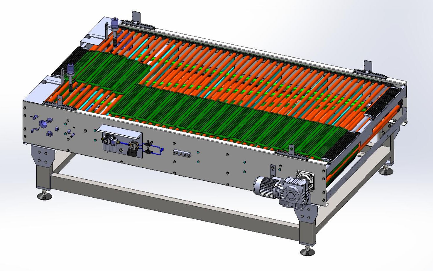 sw 实用教程:分流式输送机原理介绍