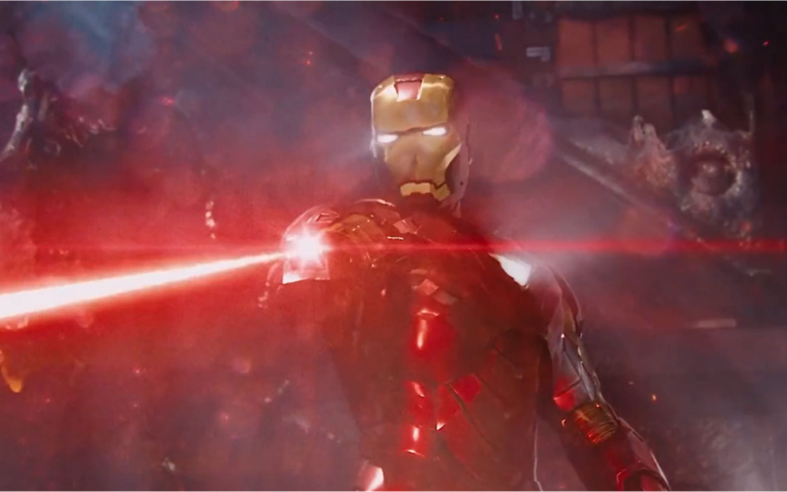 钢铁侠这激光杀伤力也太强了吧用来对付灭霸不香吗