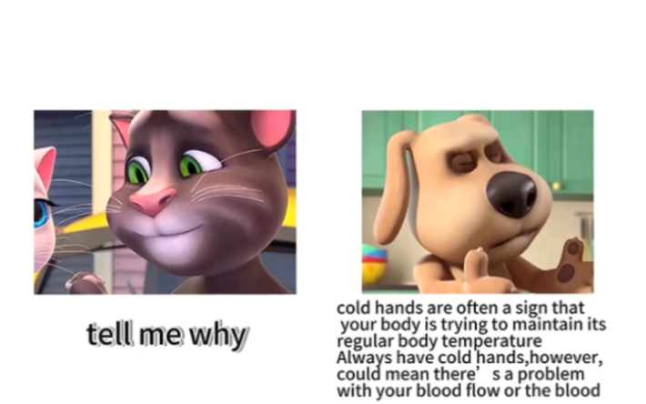 【ttaf】tell me why your hands are cold