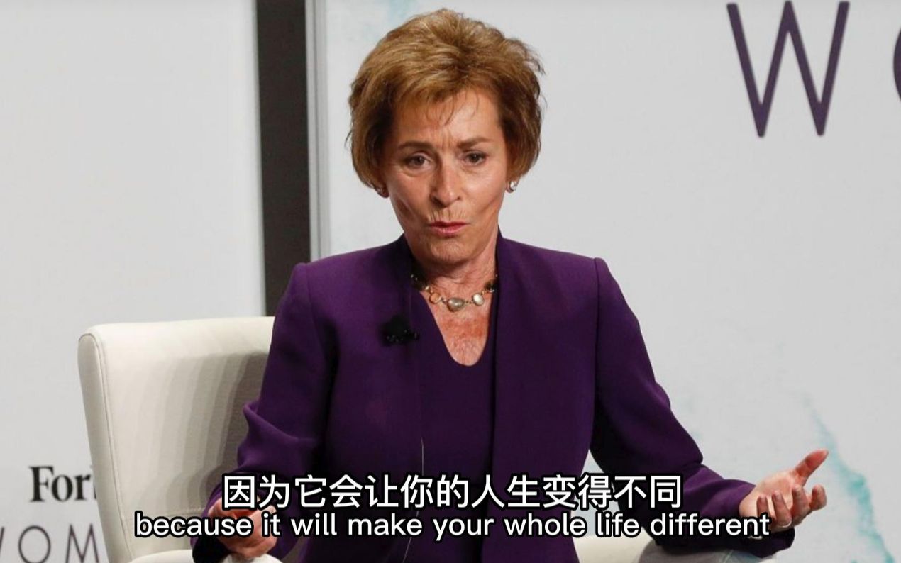 [图]Judge Judy 你要找到你所爱 这无关年龄