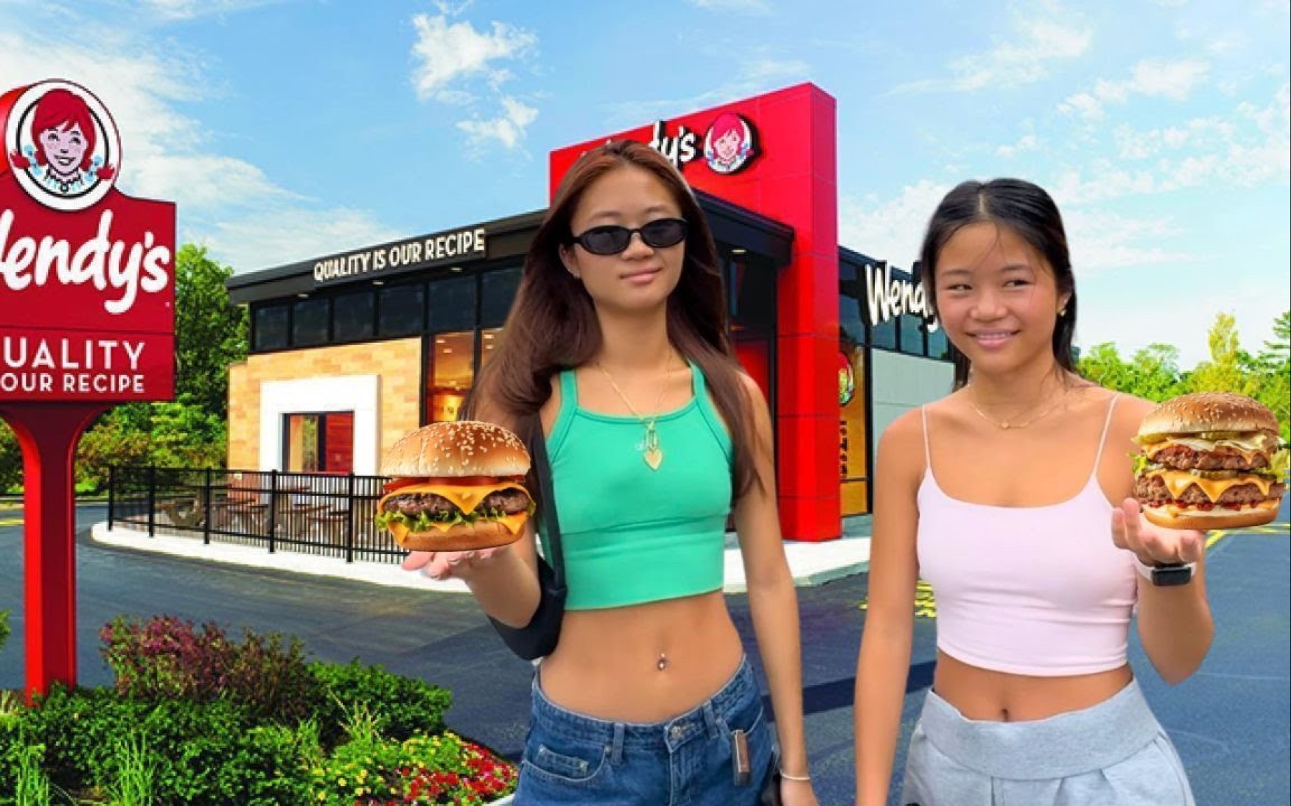 英字 HJ Evelyn|我们品尝了美国的每一个快餐汉堡!WE TRIED EVERY FAST FOOD BURGER IN AMERICA!哔哩哔哩bilibili