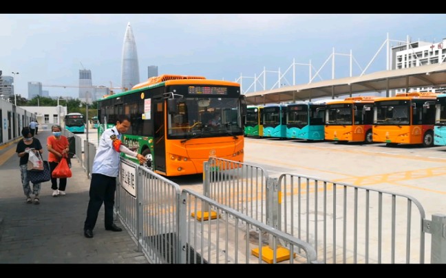 [深圳公交] b817 桃花园总站→深圳湾口岸公交首末站_哔哩哔哩_bili