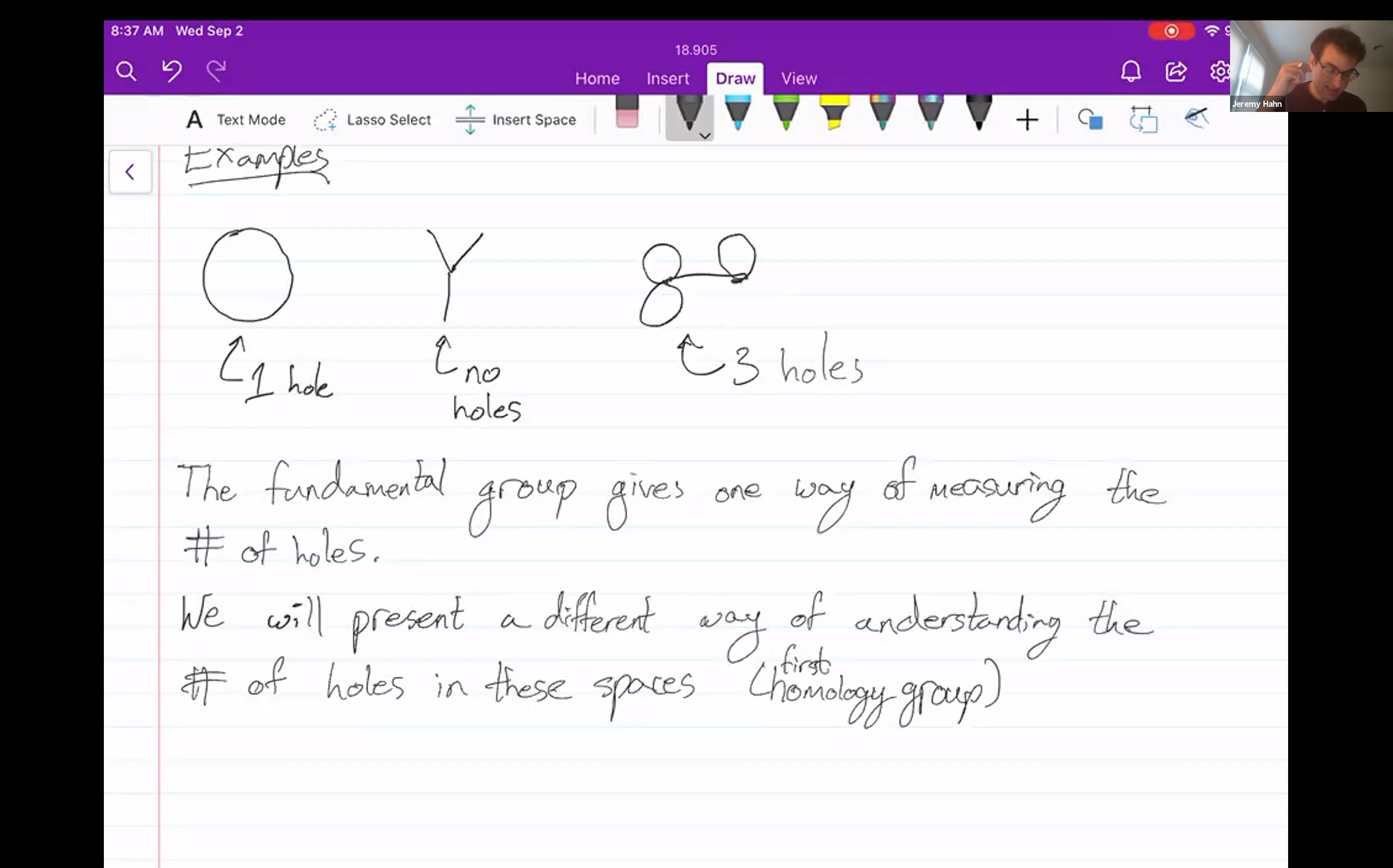 [图]【MIT数学课程】 代数拓扑：18.905 Algebraic Topology Ⅰ Fall 2020