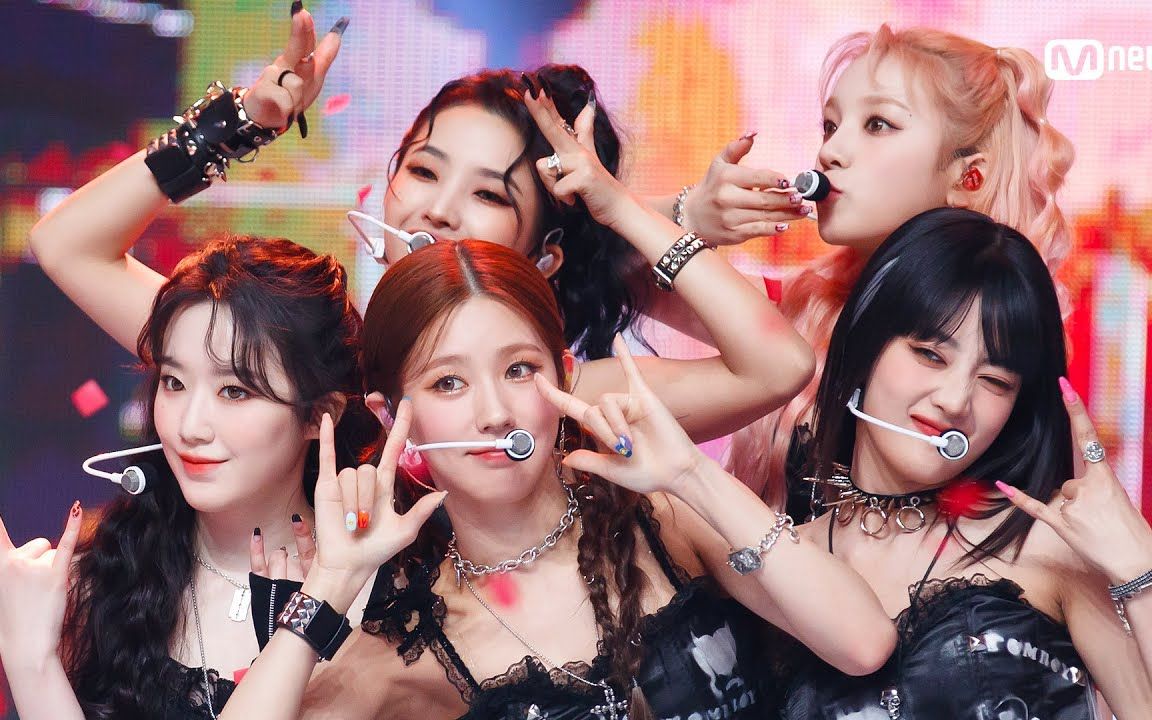 (g)i-dle tomboy 打歌舞台