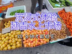 Download Video: 20分钟沉浸式带你逛完延吉水上市场（延吉早市），到底有哪些好吃的，好玩的