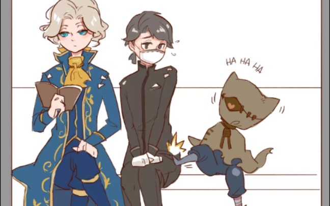 (第五人格摄殓)无奖竞猜:求本视频中有几个成年人!