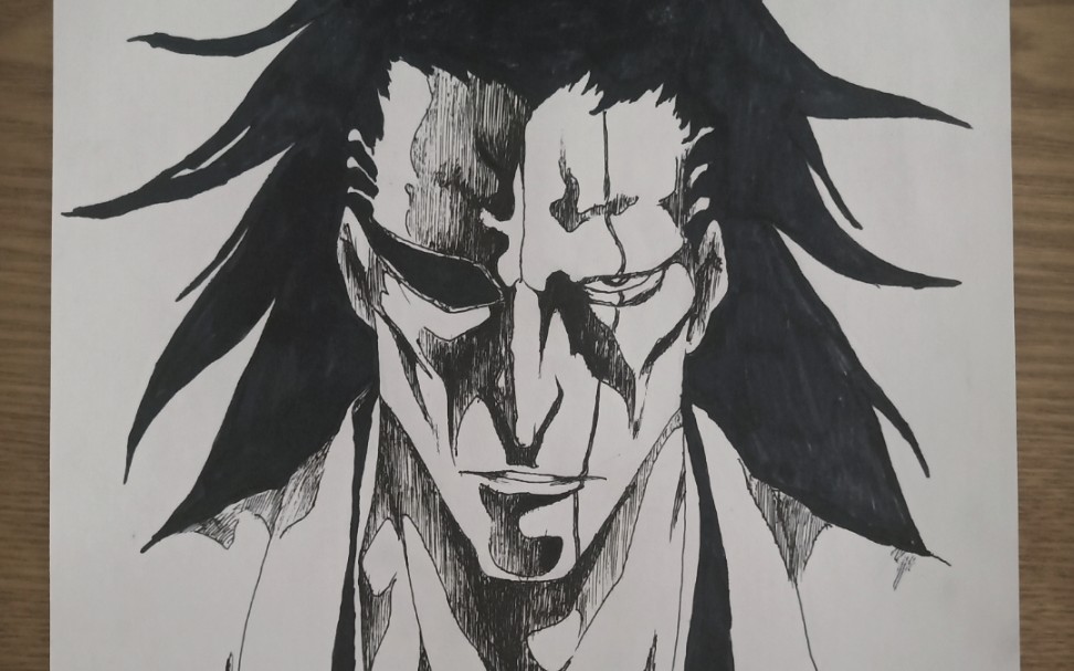 死神临摹更木剑八