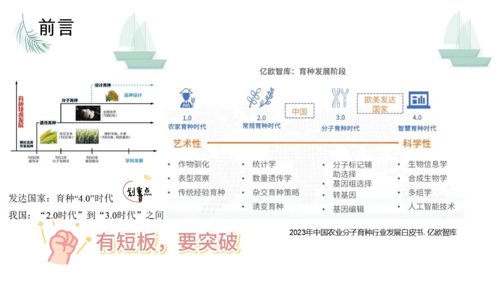 育种小课堂分子育种 系列之一哔哩哔哩bilibili