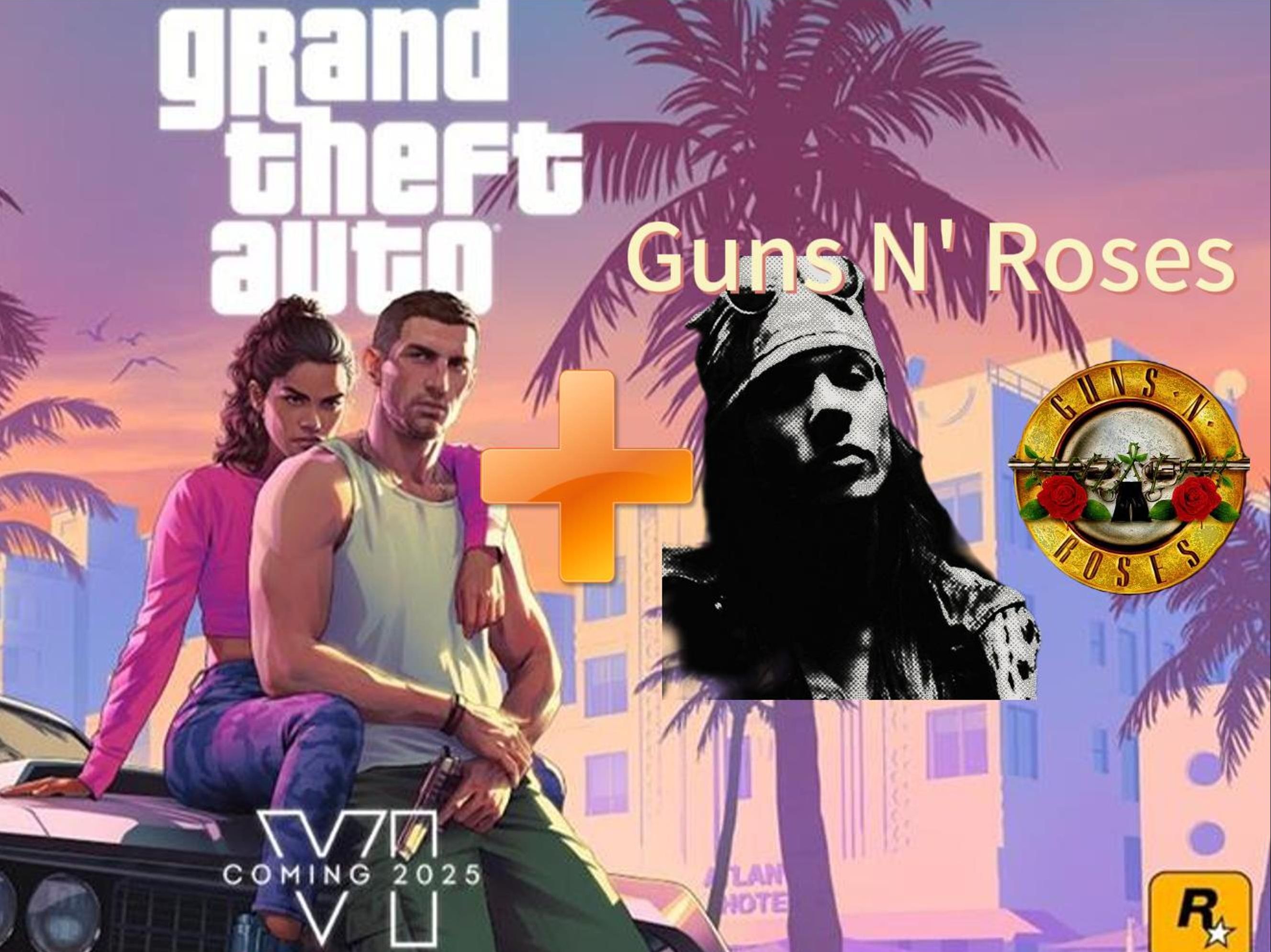 [图]【欢迎来到丛林！】GTA6预告片+Guns N' Roses—welcome to the jungle