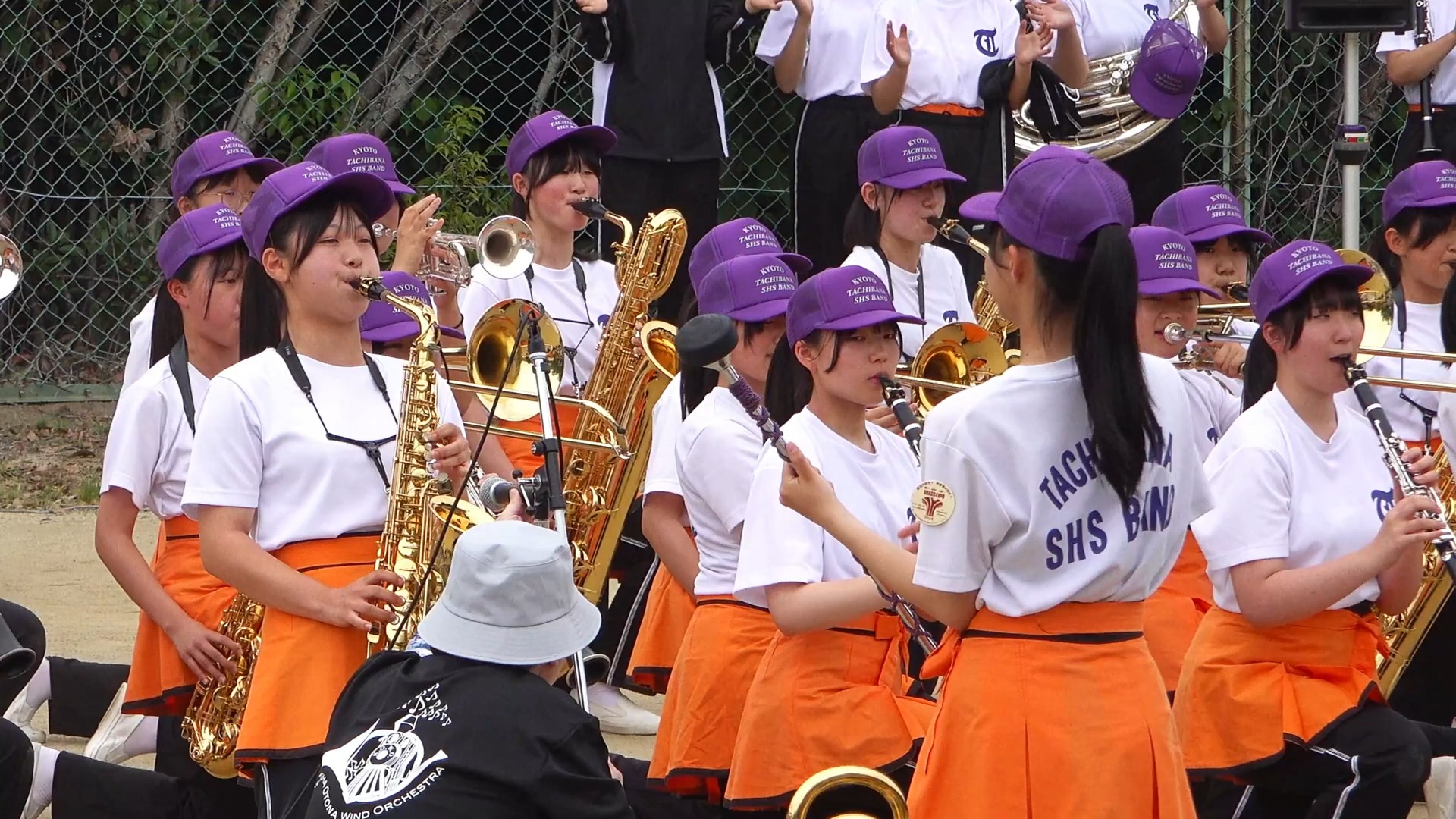 京都橘高校吹奏乐部121期生精彩的表现,精彩的表演