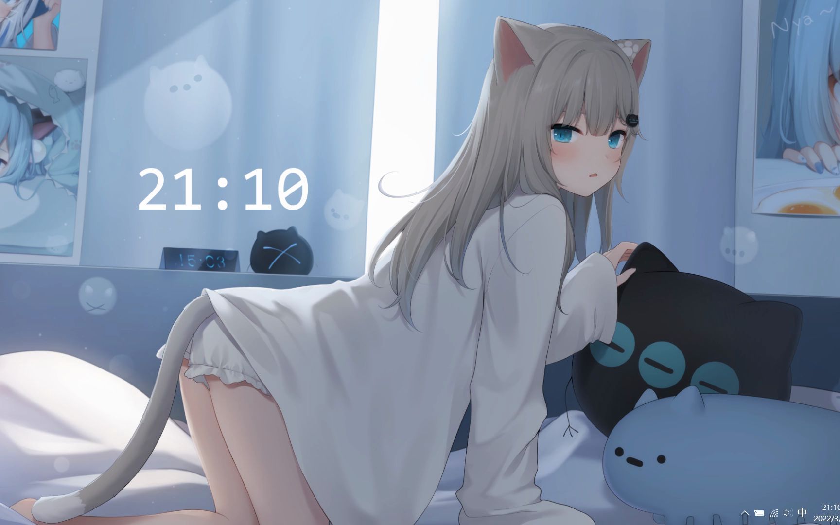 【wallpaper engine】一只猫羽雫呀