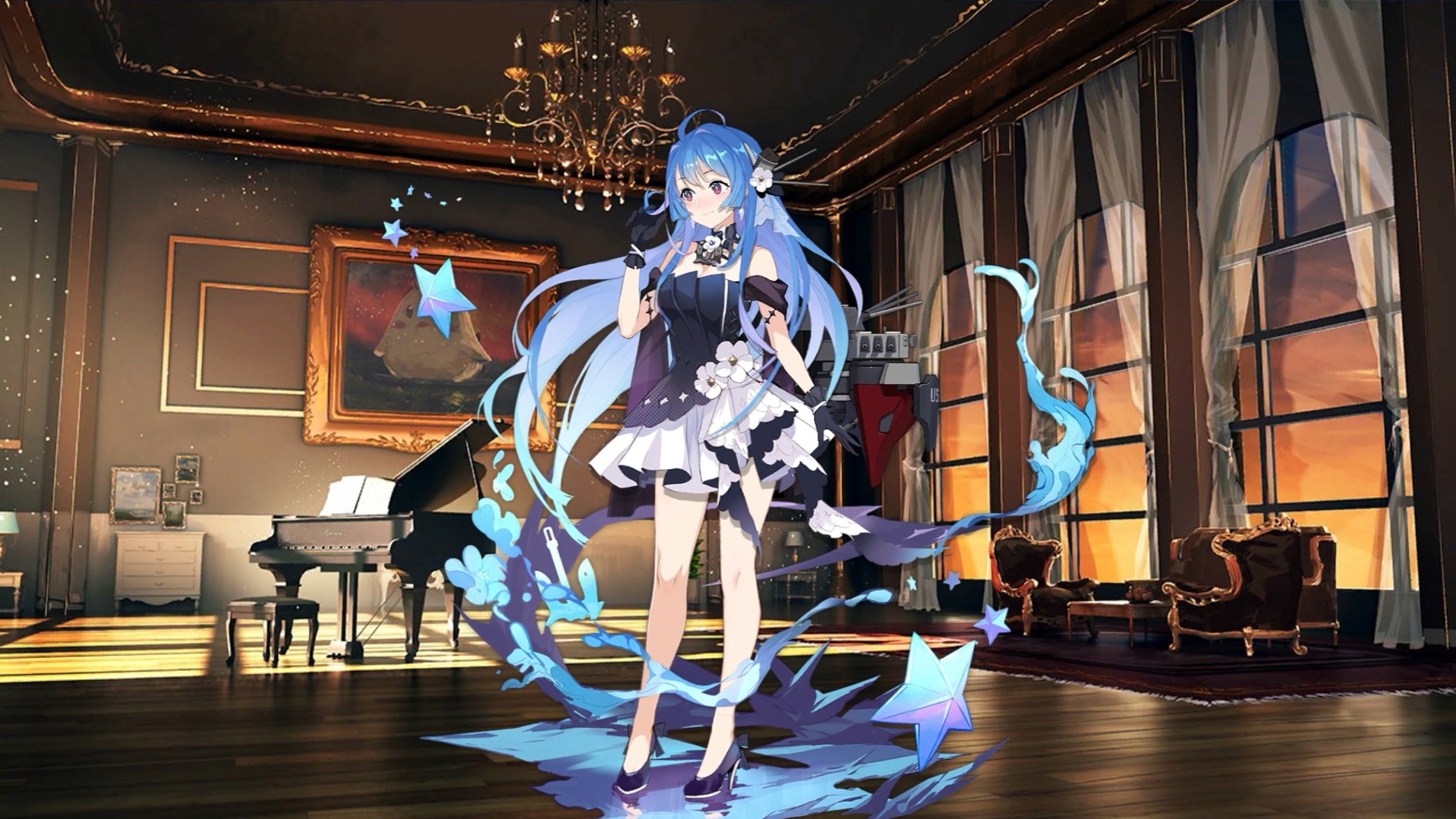 【碧蓝航线-海伦娜礼服-动态壁纸】与君共舞