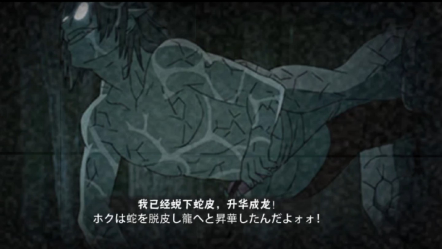 我已经蜕下蛇皮,升华成龙!