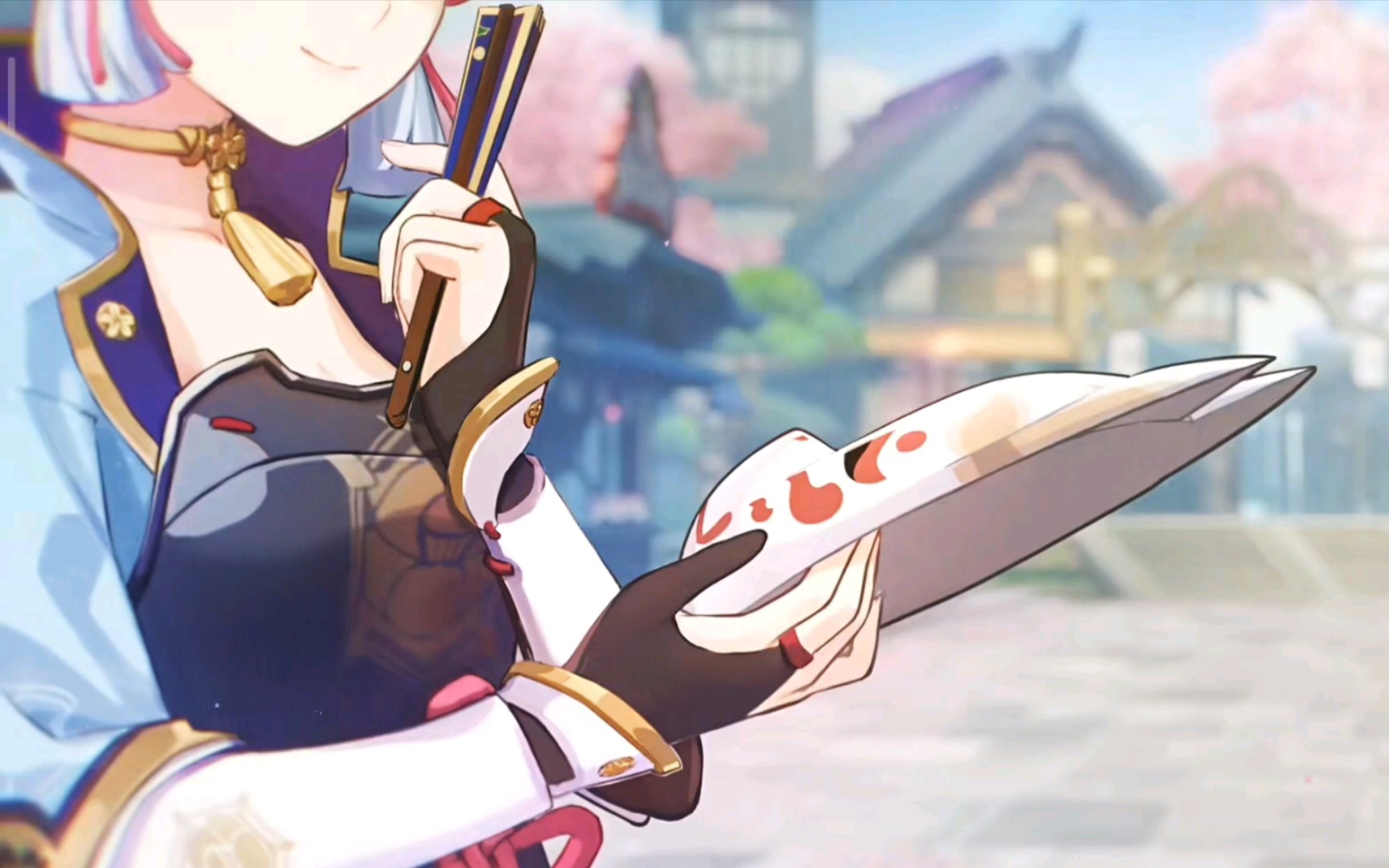 「原神·神里凌华」"旅行者,下.次能一起去祭典吗?"——《起风了》