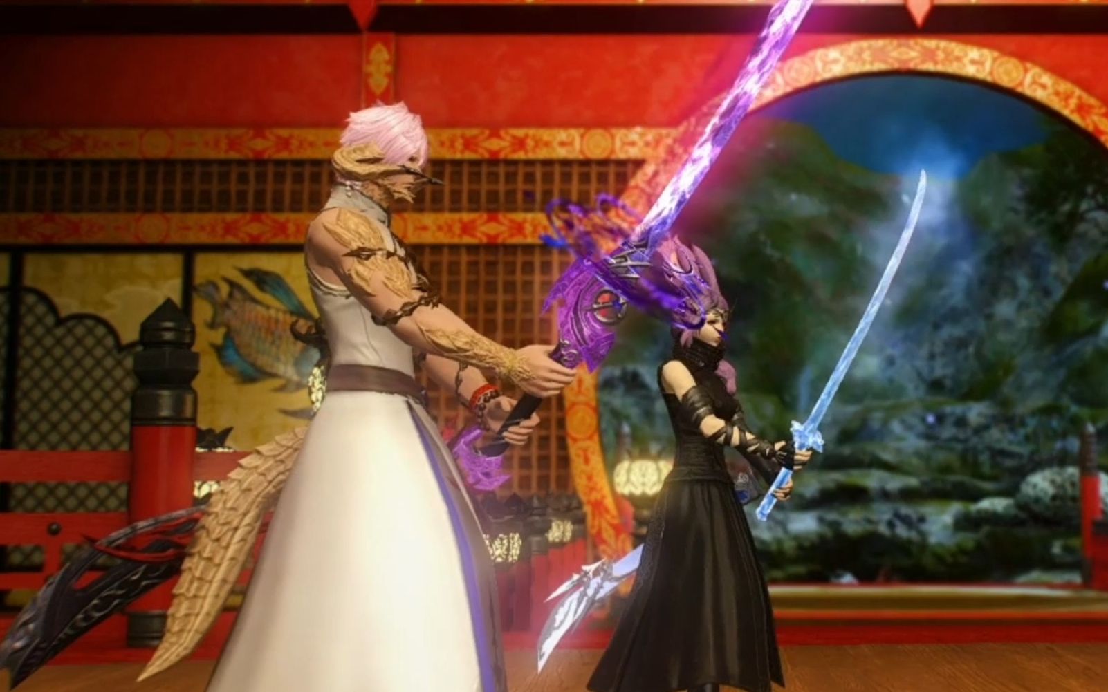 ff14你和我一起的回天雪月花