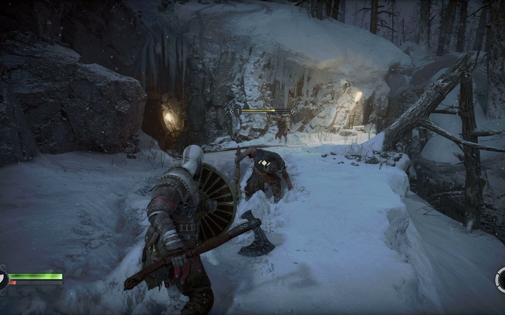 ps5 战神5诸神黄昏>攻略流程第②集"活过芬布尔之冬"【4k60帧hdr】