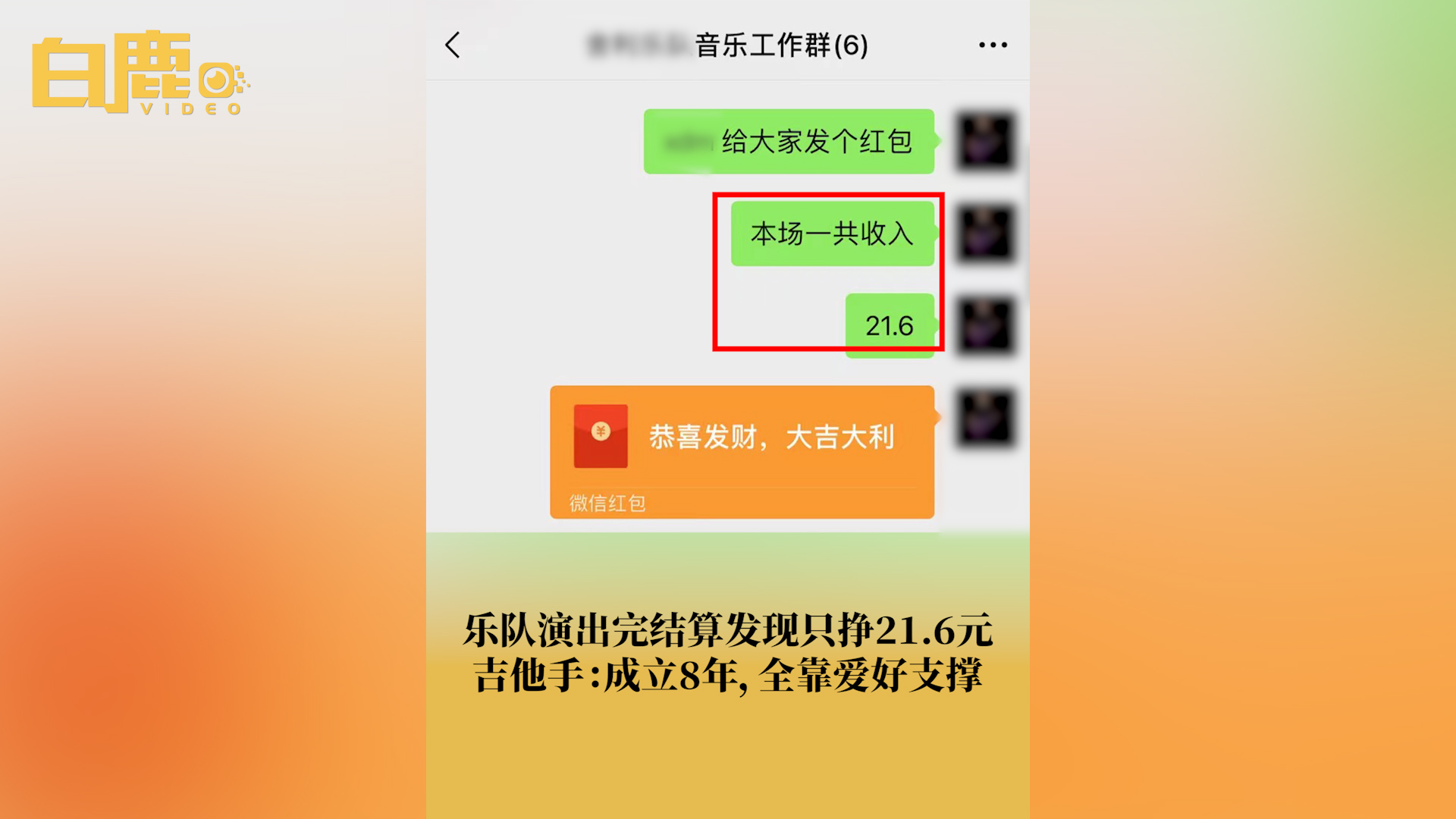 乐队成立8年一场演出挣不到22元哔哩哔哩bilibili