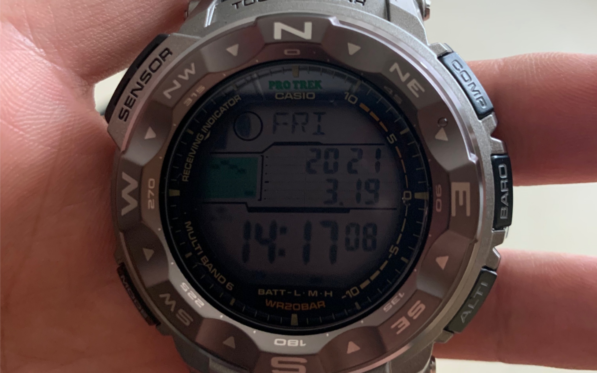 卡西欧prw2500t,曾经最强